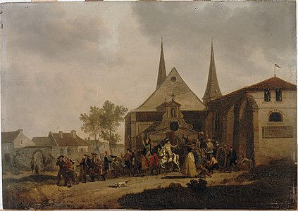 Désaffectation d'une église (1794). Paris, musée Carnavalet.