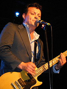 Hunter and his band at La Zona Rosa 7, February 2009, Austin, Texas