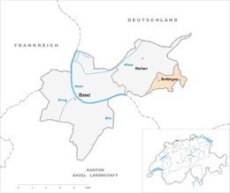 Bettingen – Mappa