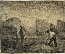 Kőtörők, Le Raincy Georges Seurat