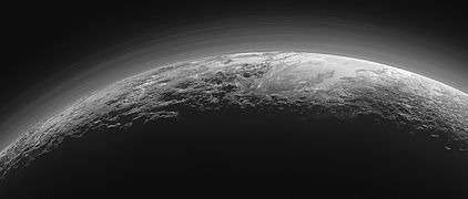 Closeup of Pluto