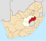 Boma la Thabo Mofutsanyana District Municipality mu South Africa