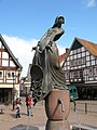 Alheyd-Brunnen am Blomberger Marktplatz, Kreis Lippe