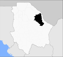 Coyame is located in the Municipality of Coyame del Sotol