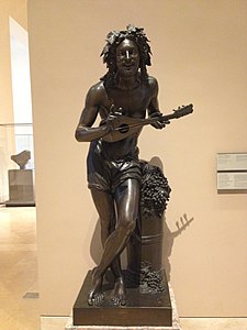 Vendangeur improvisant sur un sujet comique (1839), Paris, musée du Louvre.