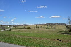 Fields south of Greenville