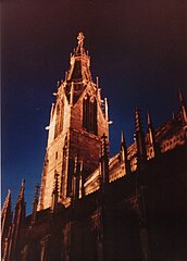 Marienkirche bei Nacht