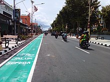 Jalan Soekarno Hatta Kebumen Jateng Indonesia