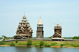 Églises de l'île de Kiji.