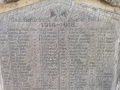 Kriegerdenkmal Gudow 1914-1918 oberer Teil 01.jpg