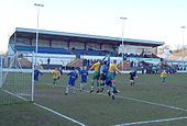 Leek Town F.C. in action in 2006