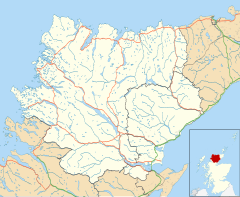 Dounie is located in Sutherland