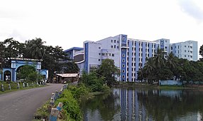 West Bengal State University, located at Barasat, the main general degree university of the district