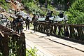 Croatian troops during military exercise in 2012.