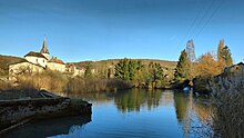 Ang Romaine River sa Maizières