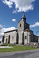 L'église de Milhaguet.