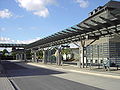 Busbahnhof vor dem Empfangsgebäude