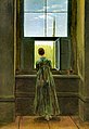 Mujer asomada a la ventana, 1822