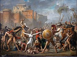 The Intervention of the Sabine Women 1799