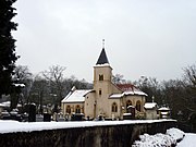 Église Sainte-Brigide, façade sud-est.