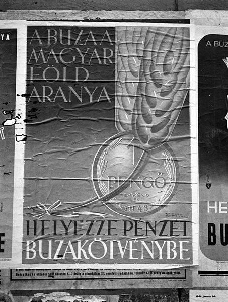 File:Poster, Rimaszéky-Richter-graphics Fortepan 72646.jpg