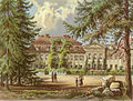 Schloss Benkendorf um 1860, Sammlung Duncker