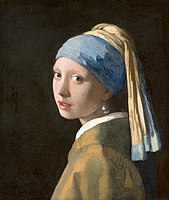 Girl with a Pearl Earring, 1665, Johannes Vermeer