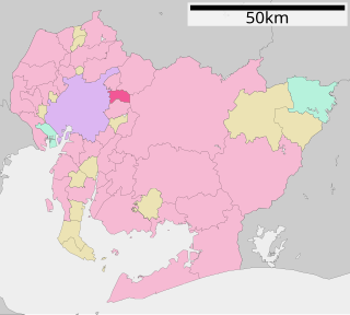 長久手市位置図