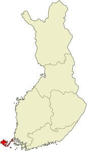 Governo provinciale delle Åland – Localizzazione