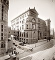 Pedimental sculptures, New York Criminal Courts Building, New York City (1894, demolished ca.1939).