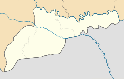 Novodnistrovsk is located in Chernivtsi Oblast