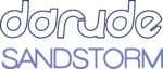 Logo de Sandstorm présent sur la pochette du single.