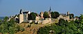 Panoramic view of Sainte-Suzanne (Mayenne)