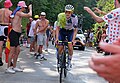 * Nomination Georg Zimmermann on stage 20 of Tour de France 2024. --Kallerna 09:52, 5 August 2024 (UTC) * Decline The hand in the foreground is distracting. Any chance to get rid of that? --MB-one 05:38, 6 August 2024 (UTC) IMO it's not distracting, it emphasises the closeness of the spectators. --Kallerna 11:55, 7 August 2024 (UTC)  Oppose Per MB-one, this hand spoils all the photo. When it's a car in front of a building, this is the same issue. --Sebring12Hrs 17:05, 13 August 2024 (UTC)