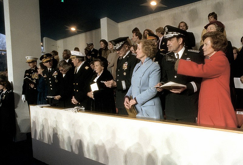 File:The Joint Chiefs of Staff during President Ronald Reagan Inaugural Parade in January 20, 1981.jpg