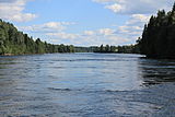 Vorma nedenfor Svanfoss Foto: Øyvind Holmstad