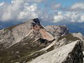 Muntejela de Sénes, a mountain in South Tyrol (Italy)