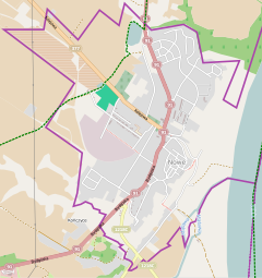 Localização de Nowe na Polónia