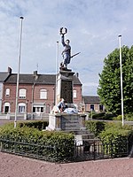 Le Poilu victorieux et Poilu mourant (monument aux morts)