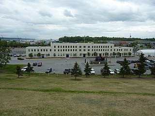 Anchorage railway station, Alaska, 2011