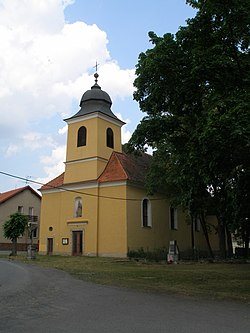 Kostel v Hřiměždicích