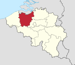 Fiandre Orientali – Localizzazione