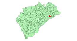 Cerezo de Abajo – Mappa