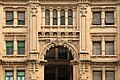 Ornamentation on the façade of Balluta Buildings