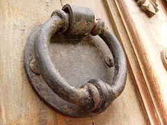 Church door knocker