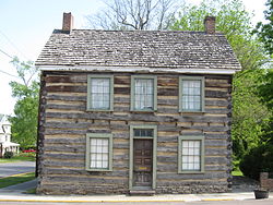 A two storey log dwelling where McDonald was raised now serves as an American Civil War Museum.