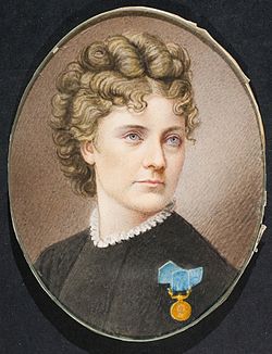 Miniatyrmålning utförd av Elisabeth Zenaide Arnberg på 1850-talet.