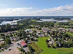 Jämijärven taajamaa vuonna 2020.