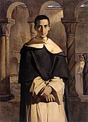 Henri-Dominique Lacordaire au couvent de Sainte-Sabine à Rome, par Théodore Chassériau (1840), musée du Louvre