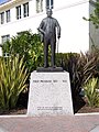 Statue of Samuel Black, the first president of SDSU